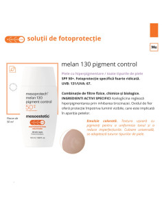 MELAN 130+ PIGMENT CONTROL CU SPF SI PROTECTIE SOLARA 2