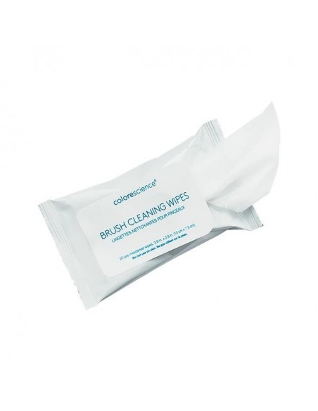 COLORESCIENCE BRUSH CLEANING WIPES| DermaBeauty Clinique