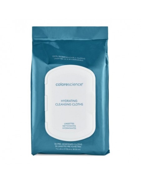 COLORESCIENCE HYDRATING CLEANSING CLOTHS| DermaBeauty Clinique