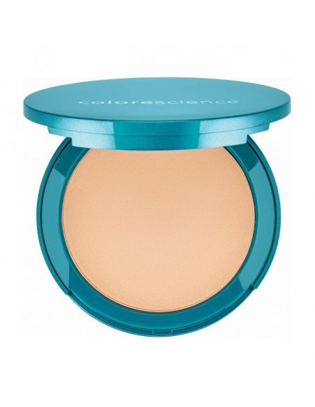 COLORESCIENCE NATURAL FINISH PRESSED FOUNDATION - DEEP MOCHA PROTECTIE SOLARA SPF 20| DermaBeauty Clinique