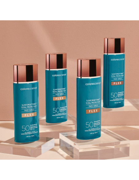 COLORESCIENCE SUNFORGETTABLE® TOTAL PROTECTION™ FACE SHIELD FLEX SPF 50 - TAN