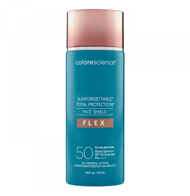 COLORESCIENCE SUNFORGETTABLE® TOTAL PROTECTION™ FACE SHIELD FLEX SPF 50 - TAN